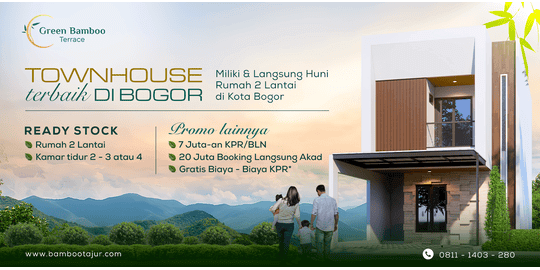 townhouse terbaik di bogor